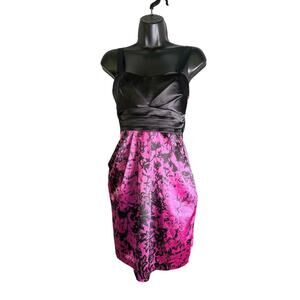 Ruby Rox Strapless Mini Dress Y2K Vintage Whimsigoth Fairygoth Dark Fairy Witchy